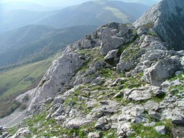 SENDERO A SEGUIR EN DIRECCI?N A URKIOLA ???NO SALIRSE DE ?L!!!