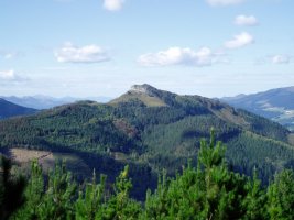 Azkonabietatik ikusita