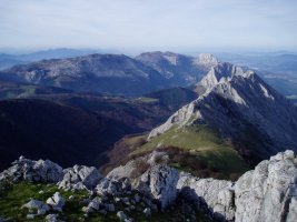 Iparmendebaldera ikuspegia tontorretik