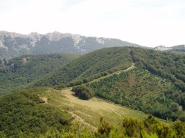 Oburu eta Petrinaitz Naparbasoko puntatik ikusita