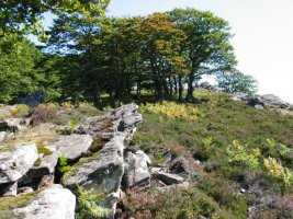 Hegoaldera luzatzen den hegiko pasartea