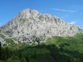 Urkiola aldetik ikusita