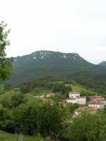 Bachicabo mendia Barriotik ikusita / Bachicabo desde Barrio