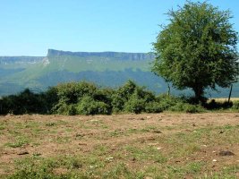 Preciosas vistas de la sierra Salvada.
