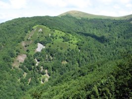 Hegoaldetik, Laztegitik ikusita