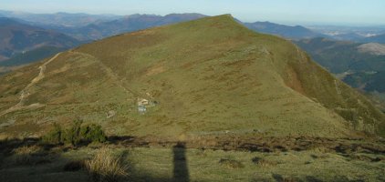 Ubixeta con las bordas a su falda