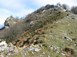 Mendebaldeko bizkarreko pasarte bat