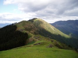 Goikoganetik ikusita, hego-ekialdetik