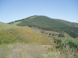 Hego-mendebaldetik ikusita