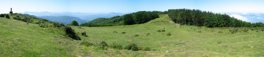 Irukurutzetatik mendebaldera begira