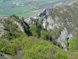 Lezearen sarrerako ikuspegia, Olano aldetik
