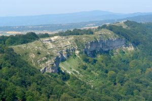 Alanguako haitzak, Arrigorrista aldetik ikusita