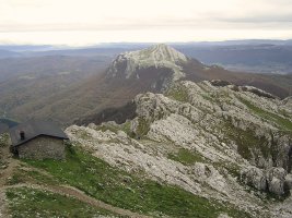 Desde la cima de Aizkorri