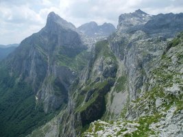 Peña Remoña eta Pico de La Padierna El Cabletik ikusita