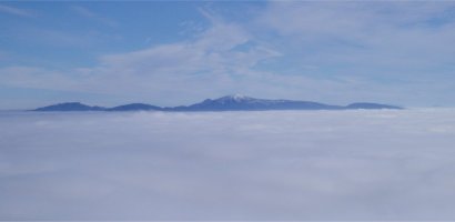 Garobel mendikatetik ikusita