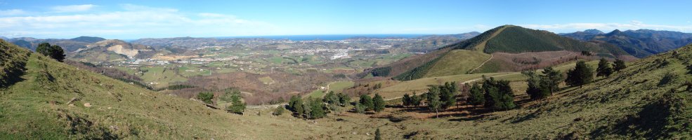 Aballarriko magaletik ikusita