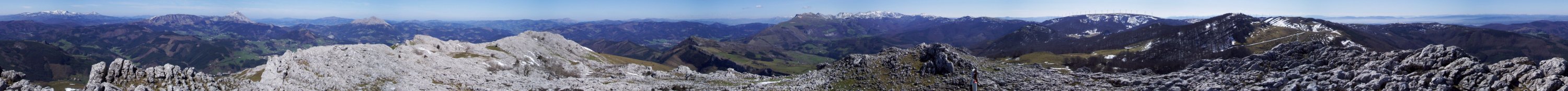 360ºtako ikuspegia tontorretik