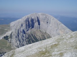 Trasveraletik ikusita, hego-ekialdetik