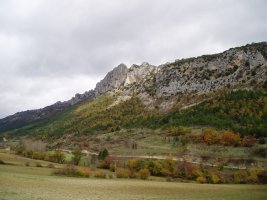 Hegoaldetik ikusita, San Zadornil ingurutik