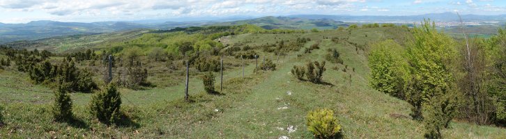 Mendebaldeko bizkarra, tontorretik