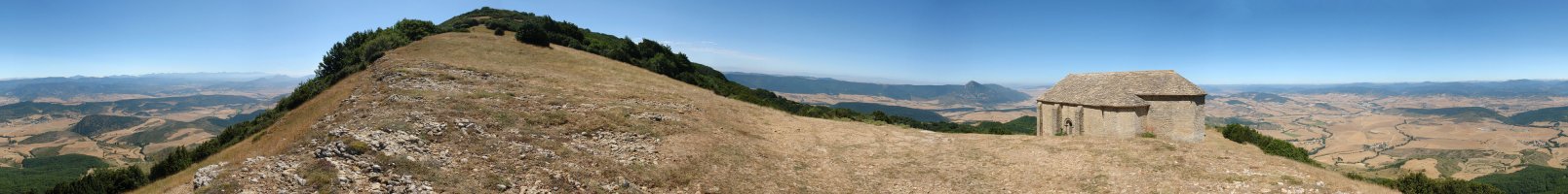 Mendebaldeko bizkarra eta ermita