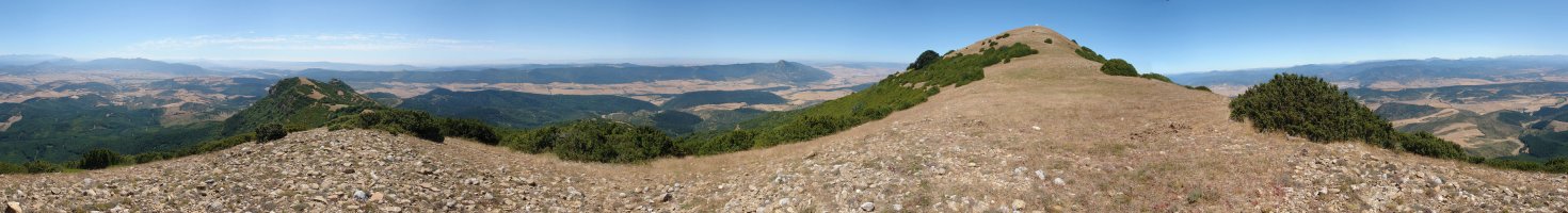 Ekialdeko bizkarreko panoramika