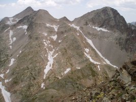 Petite Fache eta Cambalès Gran Facharen iparraldeko ertzetik ikusita