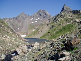 Gran Facha eta Ibón del Pecico de la Canal aintzira