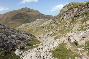 Estanes-etik Aguas Tuertas aldera jaisten den bidea (GR11)