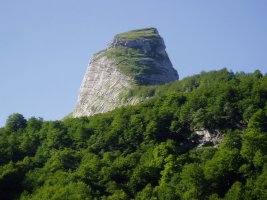 Iparraldetik ikusita, Gourette ingurutik