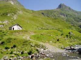 Louesqueko zirkura igotzen den bidearen hasiera