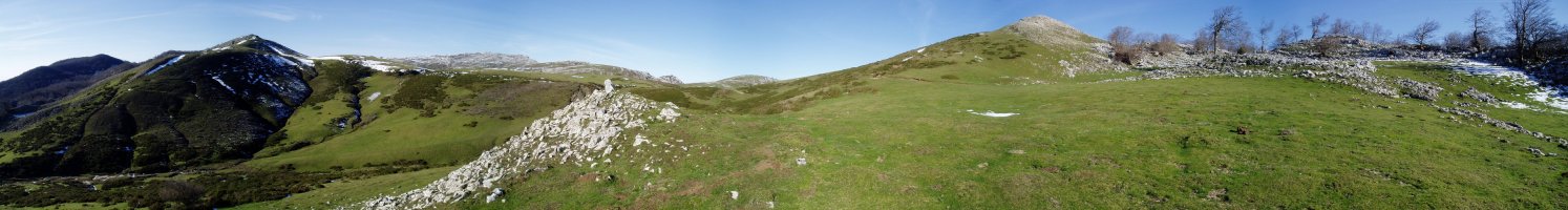 Gaztelueta ingurutik ikuspegi zabala