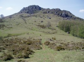 Ibaineta lepoa eta Arxuria ekialdetik ikusita