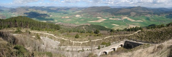 Gotorlekuko harresietako ikuspegia