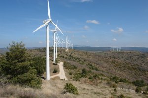 Alto de la Marquesa eta Basagatz arteko haize-errotak