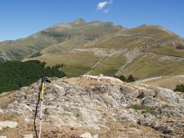 Abodiren Ekialdeko gailurretik hurbil, Pikatua (1407m)