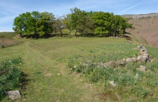 Arrosa aldeko igoerako pasarte bat