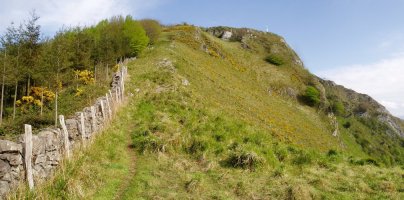 Gurutzea iparraldetik ikusita