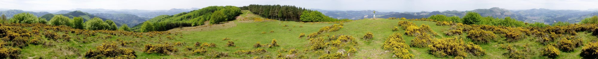 Tontorretik 360ºtako ikuspegia