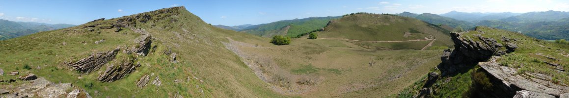 Panoramika HEko bizkarretik