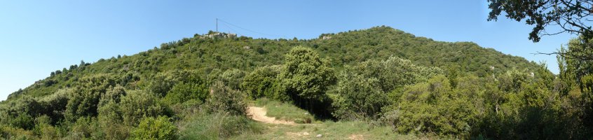 Mendiaren ikuspegia Ekialdeko bizkarretik