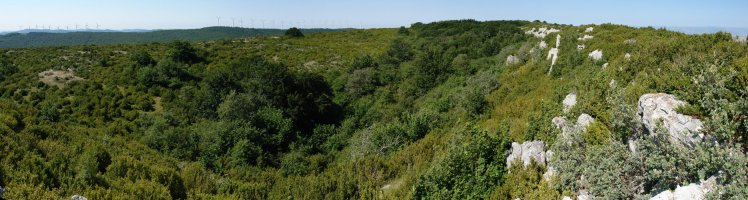 Gainaldeko ikuspegi zabala ekialdetik