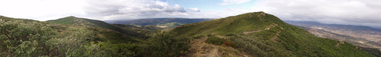 Peñas Altas mendia, San Pedroko lepotik