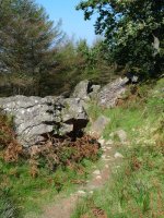 Eteneta alderako bideko pasarte bat