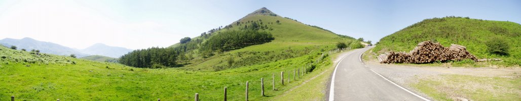 Altzola lepotik ikusita, ipar-ekialdetik