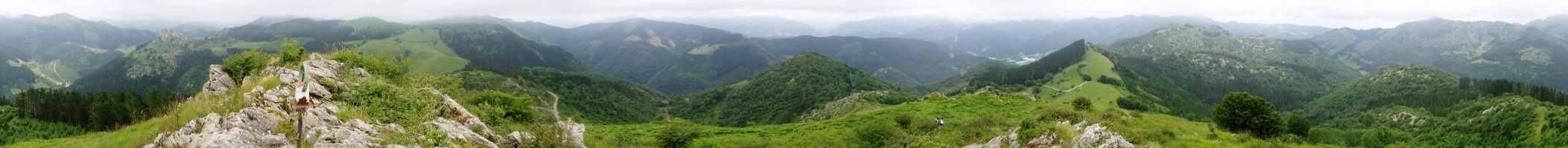 Tontorretik 360ºtako ikuspegia