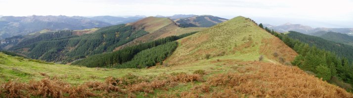 Betaio eta Biroleo, Alenen iparraldeko magaletik ikusita