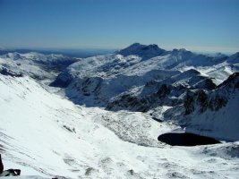 Tontorrerako bidean, Curavacas mendia eta Laguna Fuentes Carrionas