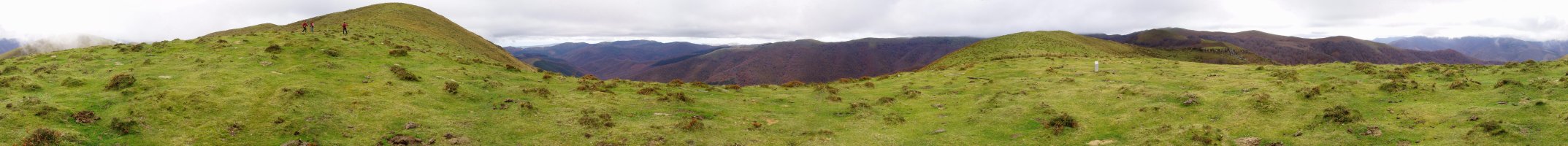 Auntzbizkar lepoan 360ºtako ikuspegia