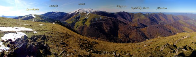 Abartan-Saioa mendikate osoa